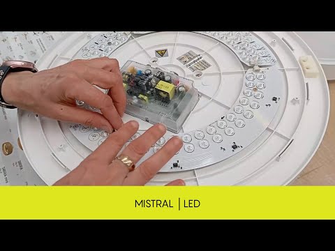 Люстра стельова вентилятор Mantra MISTRAL 8827 - Відео 1