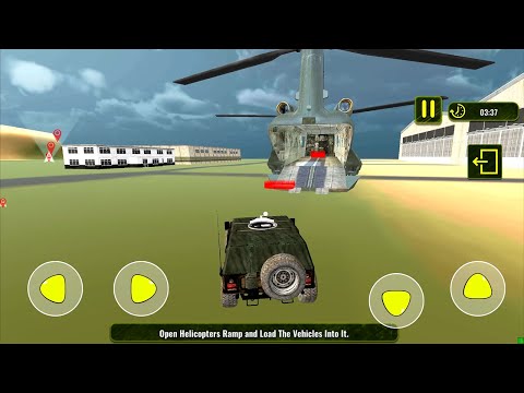 US Army Transport Tank Cruise Ship Helicopter Game Android Gameplay