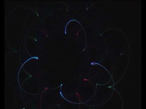 Boston Museum of Science laser show to U2 music - Staring At The Sun