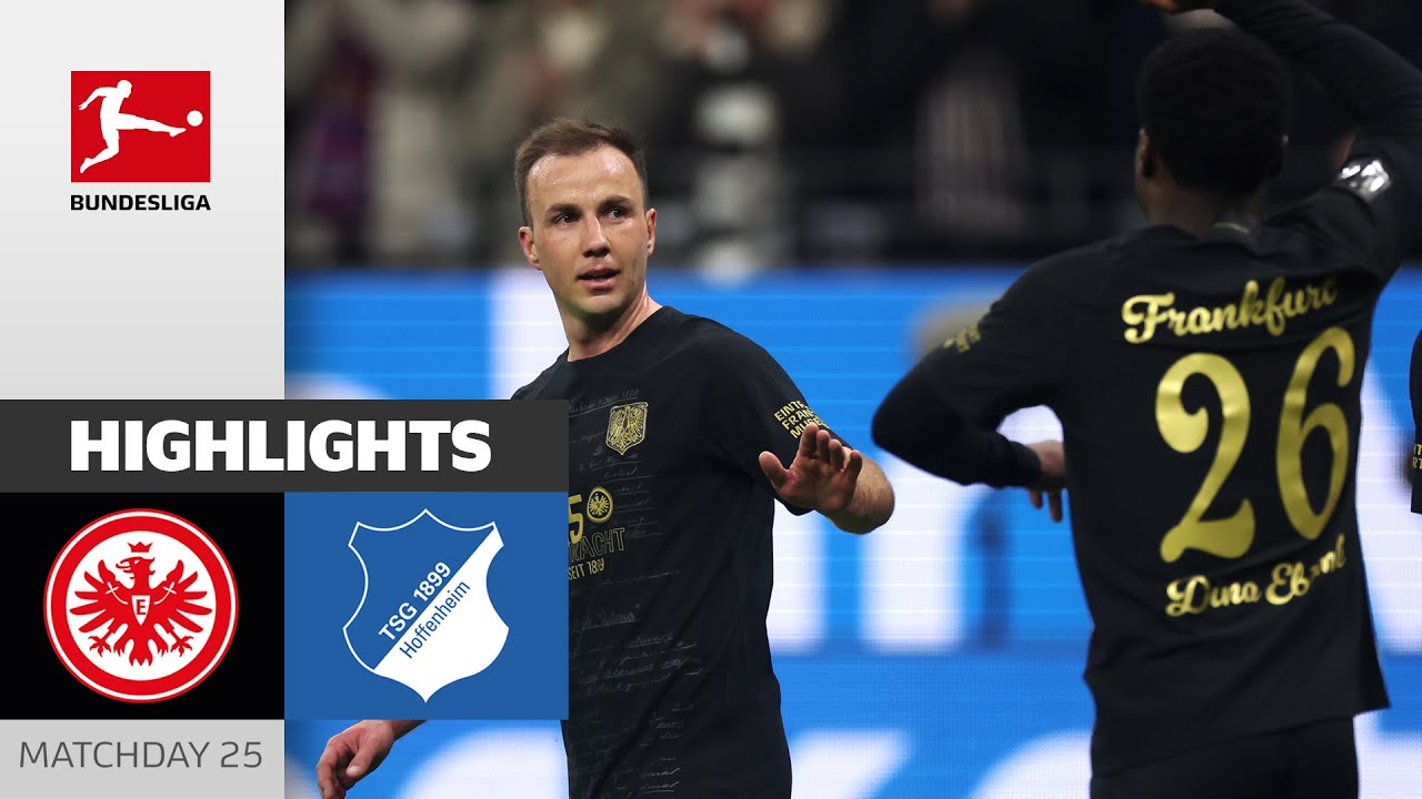 Eintracht Frankfurt vs TSG Hoffenheim highlights