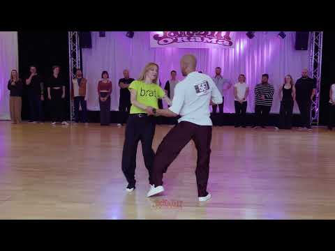 Za Thomaier and Larisa Tingle - 1st place Jack & Jill Sophisticated Finals - Jack&Jill O'Rama 2025