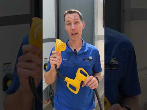 How to plug your RV in at home #shorts