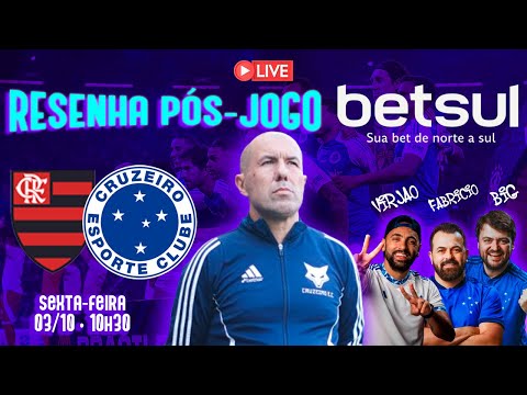 🔴 RESENHA PÓS-JOGO: FLAMENGO x CRUZEIRO (AO VIVO) - Com João Paulo Big e Fabricio Simas