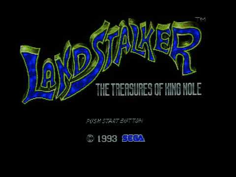 Landstalker: The Treasure Of King Nole Intro (Genesis) - Sony BVM-A32 (Reference CRT Monitor)