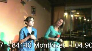 20110714 Carole &amp; Emilie Laissez moi danser