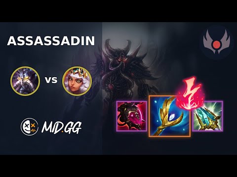 MID.GG: [ Assassadin ] Kassadin MID vs Qiyana | NA GRANDMASTER | LOL Season 2025