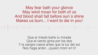 El Principe de la Dulce Pena - Mago de Oz [BILINGUAL LYRIC VIDEO / English Spanish]