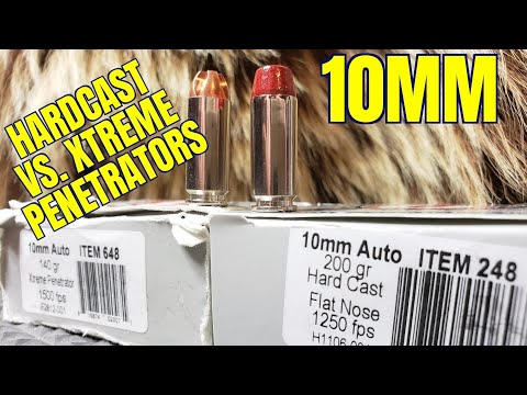 10mm Underwood Hardcast vs Xtreme Penetrators for Bears