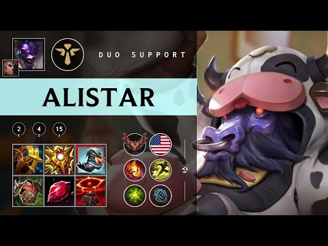 Alistar Support vs Lulu - NA Grandmaster Patch 25.24