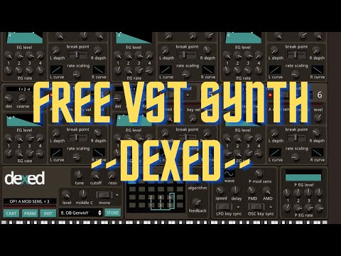 Best Free VST Instrument Plugins 2020 #1 Dexed FM Synth
