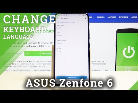 How to Change Keyboard Language in Asus Zenfone 6 – Update Dictionary