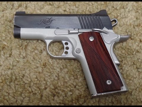 Kimber Ultra Carry II 9mm; 10 Yards; Very Nice Gun