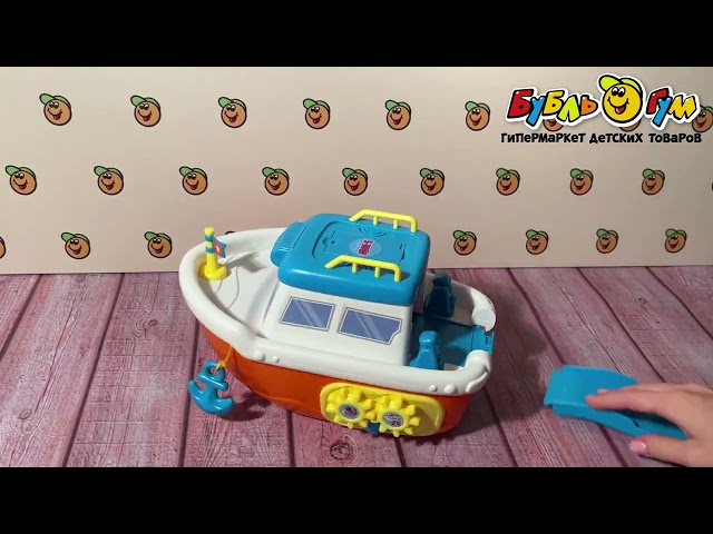 Набор игровой Кошечки-собачки Лодка со звуком - видео