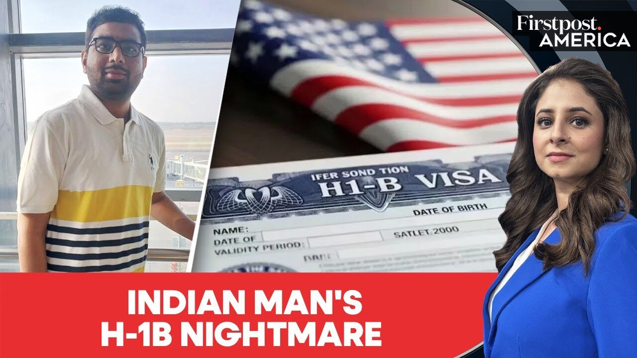 H-1B Visa Delays Leave Blind Indian Man Unable To Attend Sister’s Wedding | Firstpost America | N18G