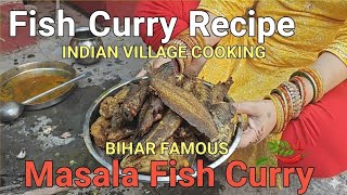Real Indian Village Cooking 😱 | Rohu Fish on Mud Stove (Chulha)
