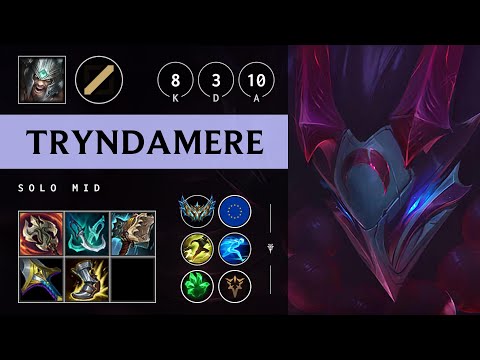 Tryndamere Mid vs Viktor: Unstoppable - EUW Challenger Patch 25.S1.1