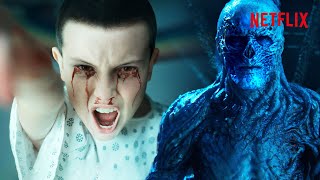 Stranger Things - Eleven vs Vecna! - The Final Scene of Season 4, Part 1 (In Full) | Netflix