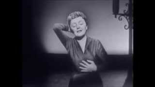 Edith Piaf - l'Hymne A L'Amour + interview par Dolores Gray 1951 et 1955