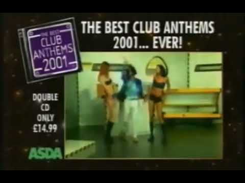 The Best Club Anthems 2001… Ever CD ASDA Advert