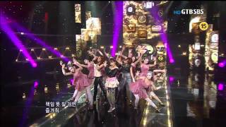 110612 인기가요 써니힐 - Midnight Circus