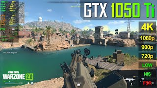 GTX 1050 Ti | Call Of Duty: Warzone 2.0