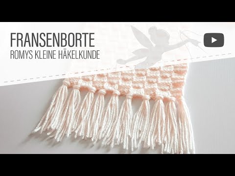 Stricken/Häkeln: Fransenkante für Schals etc.