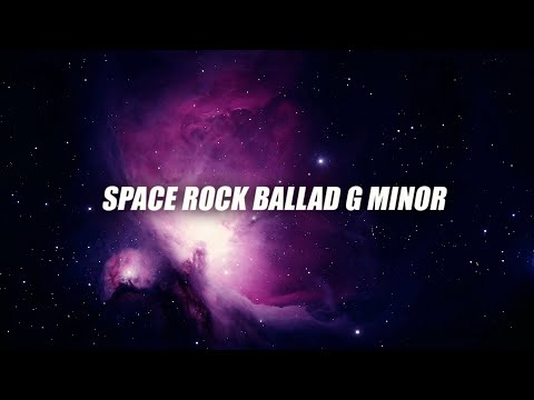 Space Rock Ballad Guitar Backing Track G Minor Jam