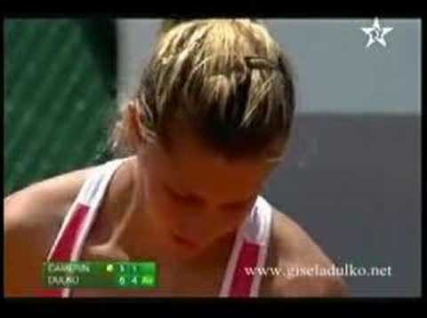 Gisela Dulko vs Maria Elena Camerin - Morocco - Part 6