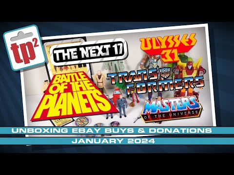 Unboxing donations & eBay Purchases Jan 2024 - Toy Polloi Two