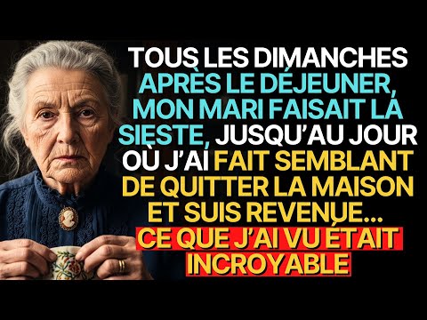 Histoire vraie de cette grand-mère👵💗: TOUS LES DIMANCHES APRÈS LE DÉJEUNER, MON MARI FAISAIT LA...