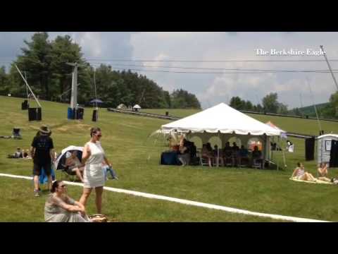 West End Blend performs at Mass Gathering at Ski Butternut on Sunday.