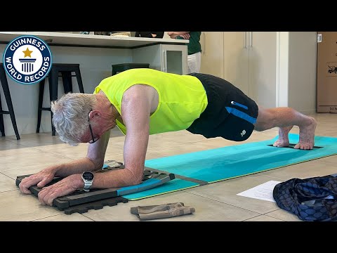 Meet the Oldest Man to Perform a Plank