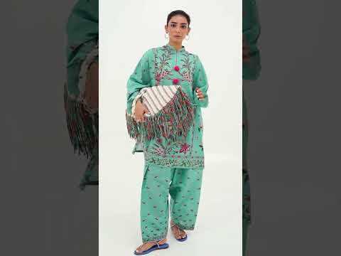 Mahay by Sana Safinaz Embroidered Linen Unstitched 2Pc Suit D-07B