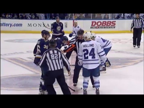 Kadri Goal - Leafs 1 vs Blues 1 - Dec 5th 2015 (HD)