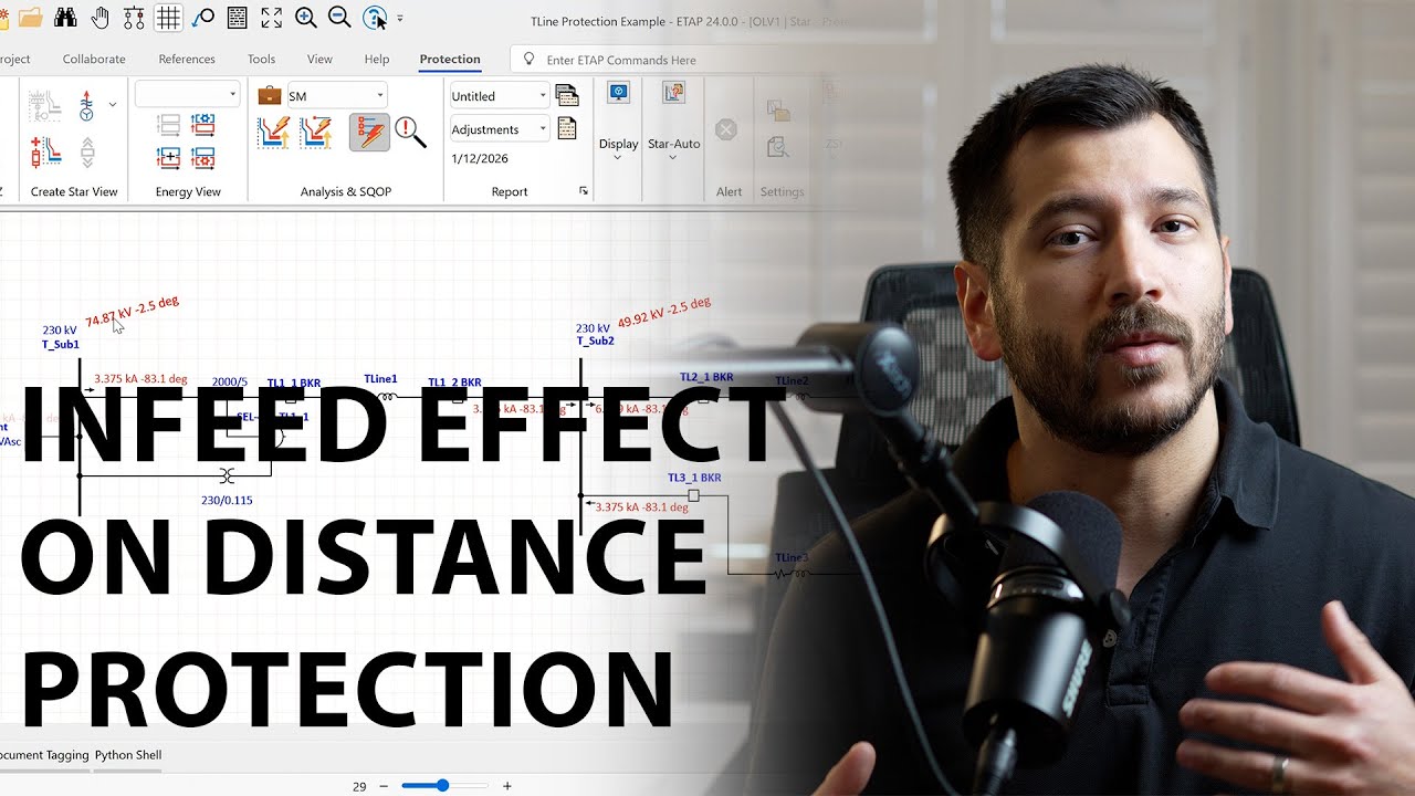 Infeed Effect on Transmission Line Distance Protection | Impact on Relay Reach and Coordination