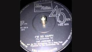 THE JACKSON 5 ..   I&#39;M SO HAPPY ...  45T 1971
