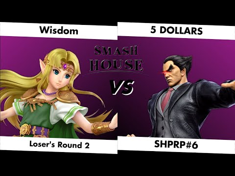 SHPRP#6 LR2 - Wisdom (Zelda) vs. 5 DOLLARS (Kazuya)
