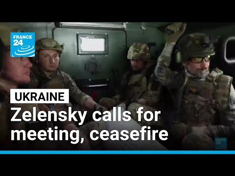In open letter to Putin, Zelensky calls for meeting and ceasefire