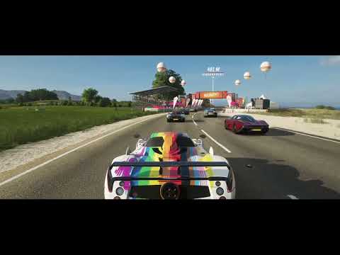 Forza Horizon 4 Part 78 -A Chicken Tries the Titan Challenge Again! (And fails again).