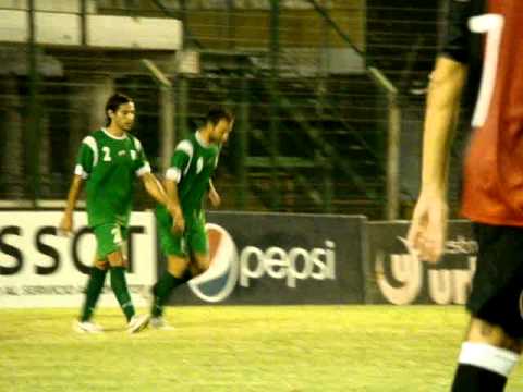 Gol de Aróstegui a Colón