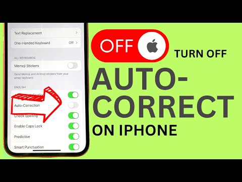 How to Turn Off Autocorrect on iPhone?