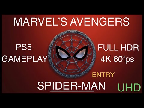 MARVEL'S AVENGERS SPIDER-MAN Entry PS5 Gameplay Walkthrough Part 1 (STORY) [4K60FPS] - No Commentary