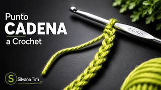 PUNTO CADENA o CADENETA de inicio ☑️ TEJIDO CROCHET. Cómo empezar 