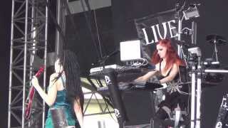 The Crüxshadows - Valkyrie    Live at Mera Luna 2013