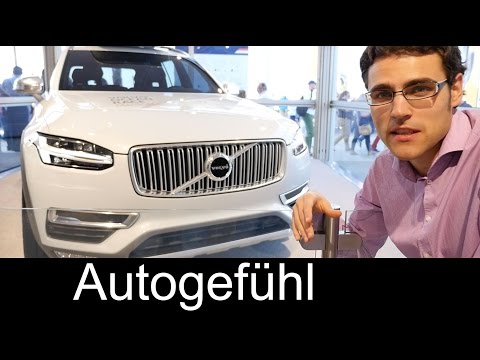 New 2015 Volvo XC90 review exterior interior & engineer interview at Volvo Ocean Race