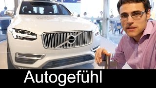 New 2015 Volvo XC90 review exterior interior & engineer interview at Volvo Ocean Race