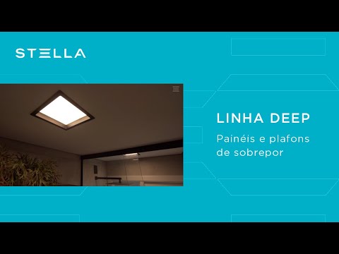 Deep Luminária de Sobrepor Recuada 17W 120º 19x19cm - STH20903