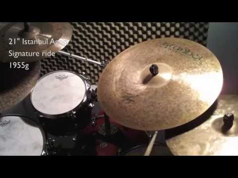 Ride cymbal video blog #31 - 21" Istanbul Agop Signature ride 1955g
