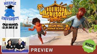 Meeple University - Robinson Crusoe Escape from Despair Island video thumbnail