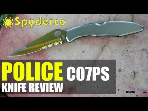 Spyderco Police Model C07PS Knife Review | OsoGrandeKnives